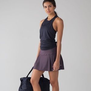 Lululemon Lost In Pace Skort Black Currant Purple 10